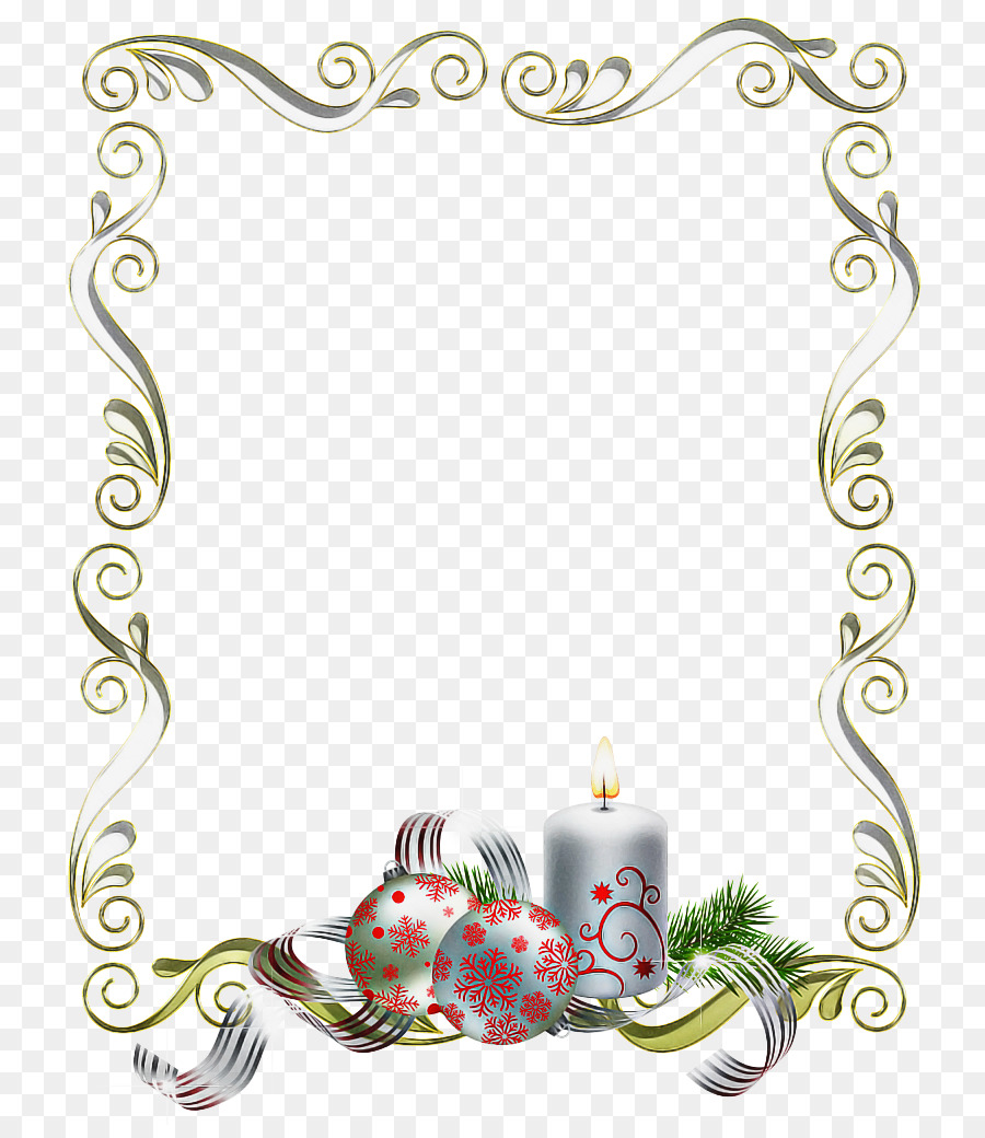 Moldura De Natal，Decoração PNG