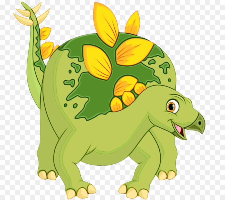 Dinossauro Verde，Estegossauro PNG