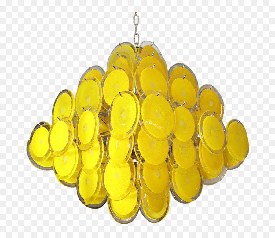 Lustre Amarelo，Pendurado PNG