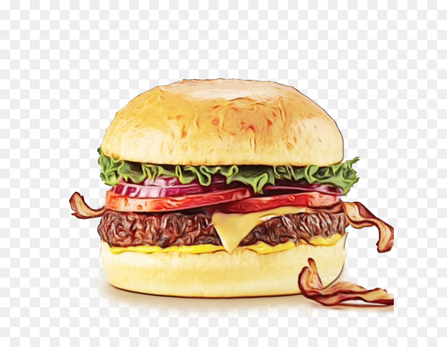 Hamburger，Junk Food PNG