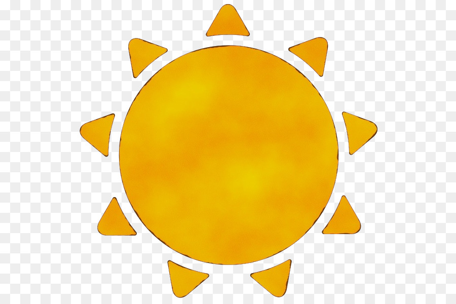 Sol Amarelo，Brilhante PNG