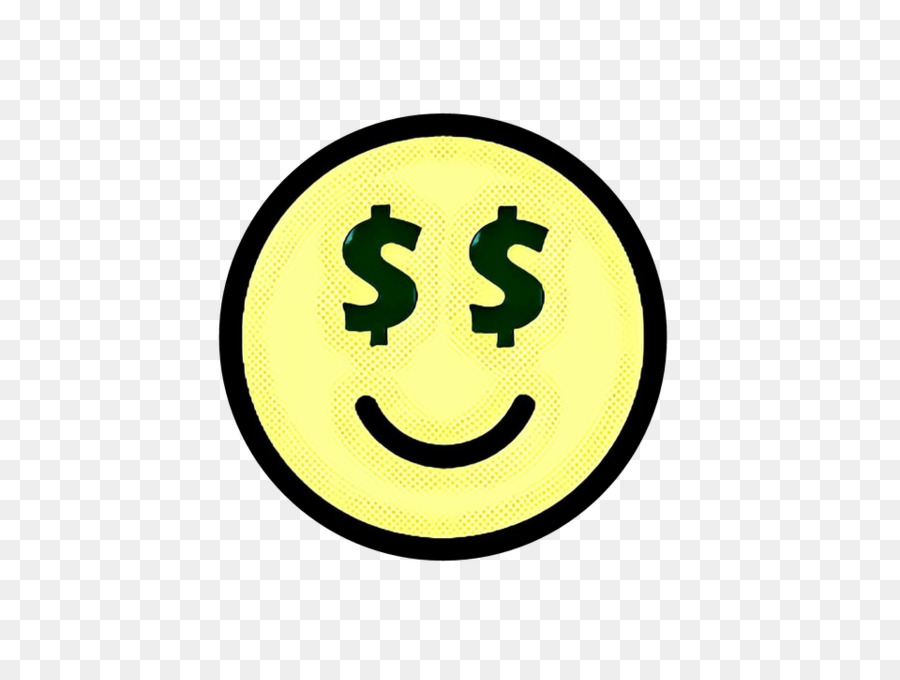 Smiley De Olhos De Dólar，Face PNG