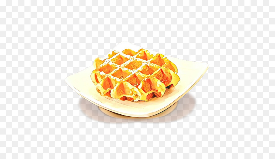 Waffle，Alimentos PNG