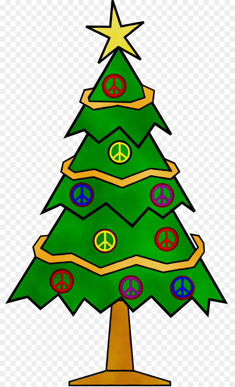 árvore De Natal，Oregon Pine PNG