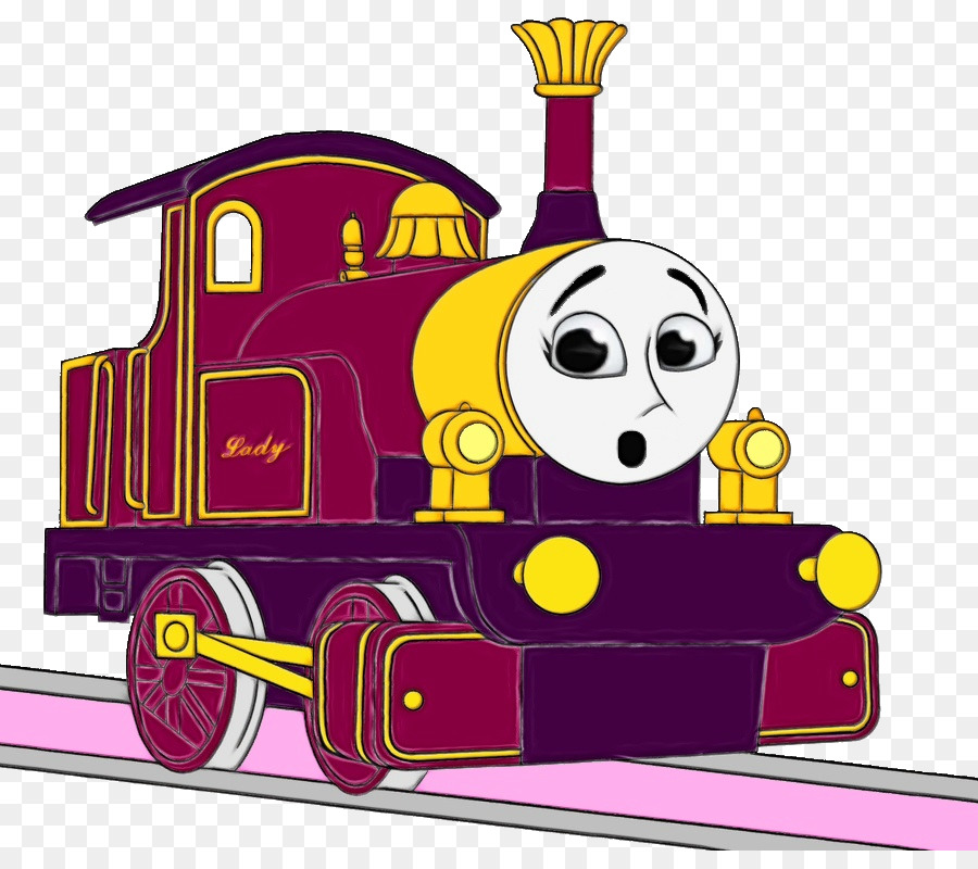 Trem Dos Desenhos Animados，Motor PNG