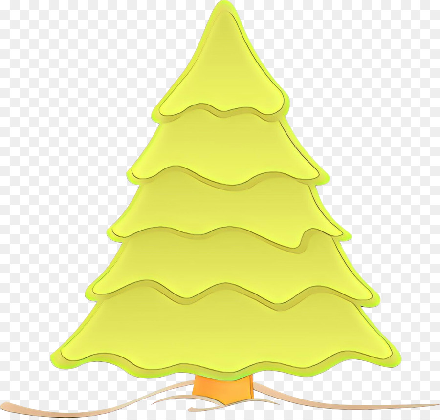 árvore De Natal，Amarelo PNG