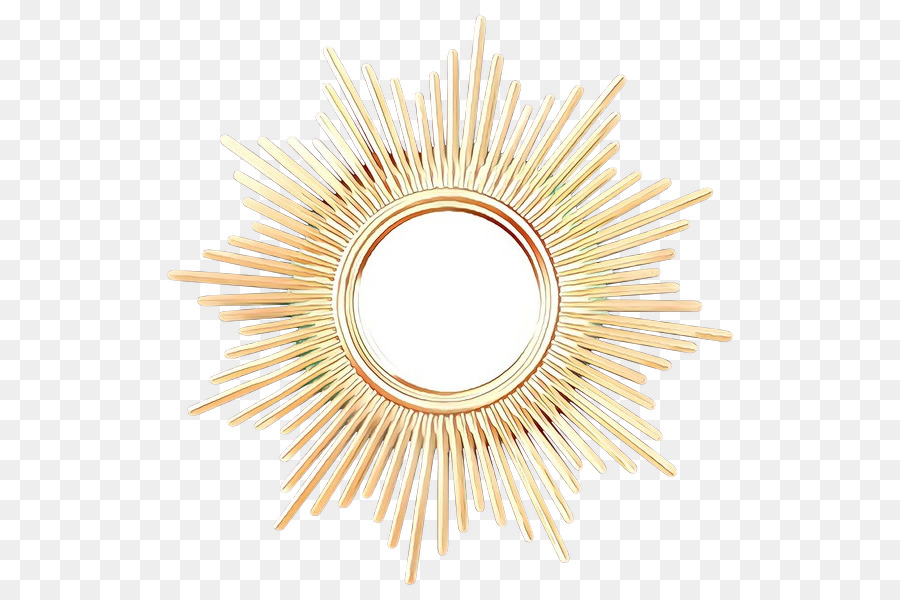 Espelho Sunburst，Parede PNG