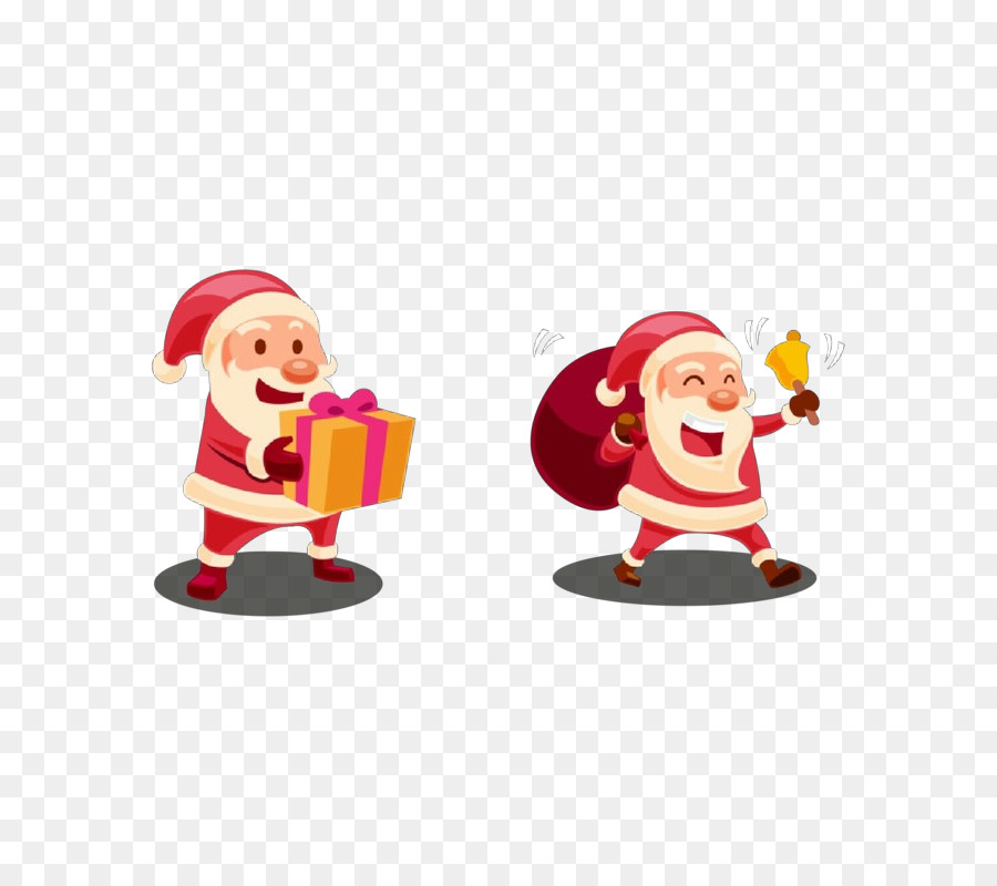 Papai Noel Com Presentes，Presentes PNG