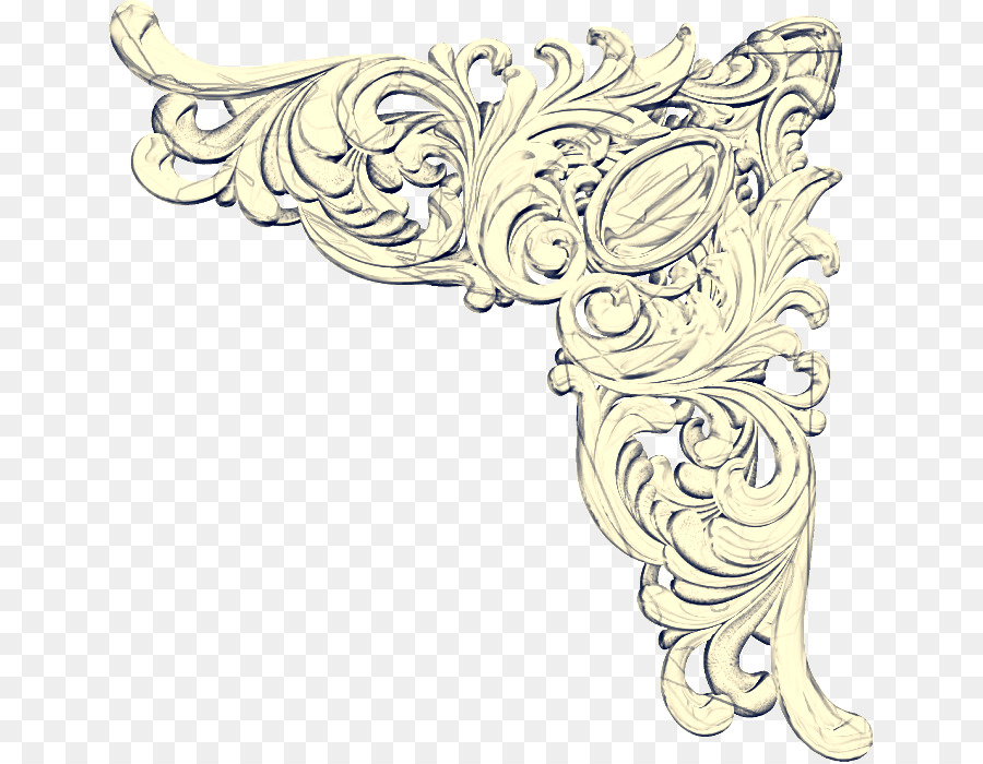 Ornamento，Arte De Linha PNG