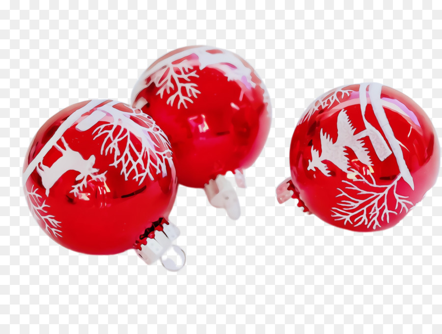 Enfeites De Natal，Vermelho PNG