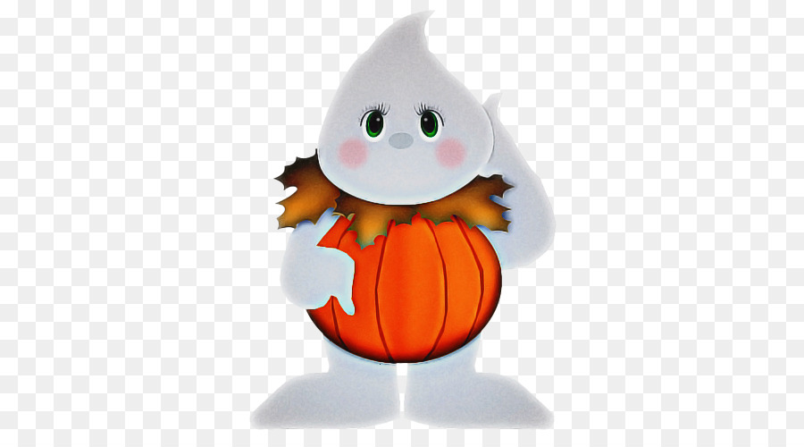 Fantasma Com Abóbora，Branco PNG