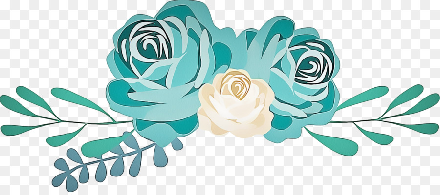 Rosa，Turquesa PNG