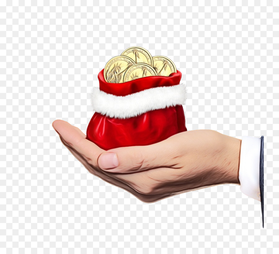 Vermelho，Papai Noel PNG