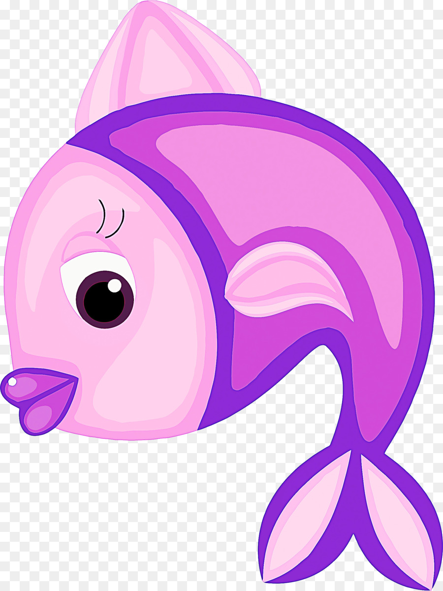 Peixe Rosa，Desenho Animado PNG