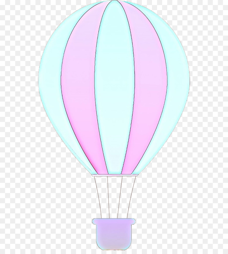 Balão De Ar Quente，Colorido PNG