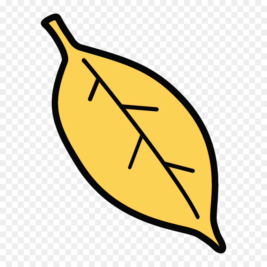 Amarelo，Folha PNG