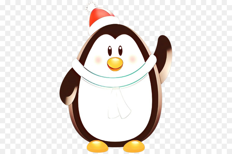 Pinguim，Chapéu De Papai Noel PNG