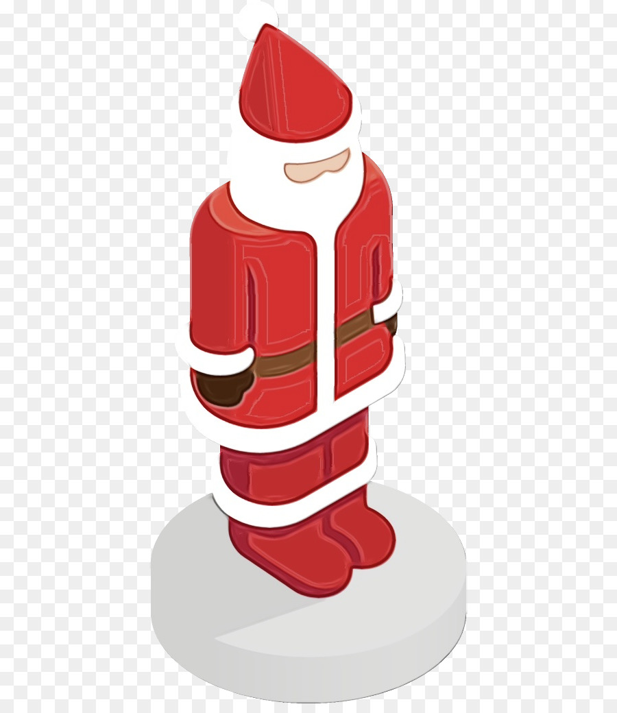 Vermelho，Papai Noel PNG