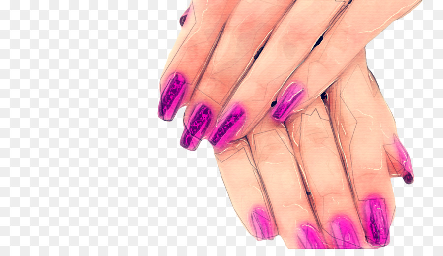 Unhas，Mãos PNG