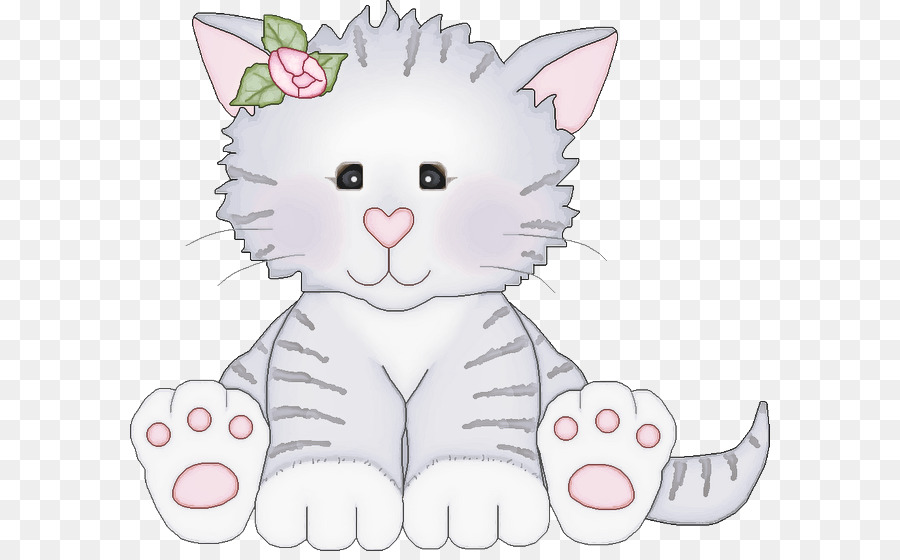 Branco，Gato PNG