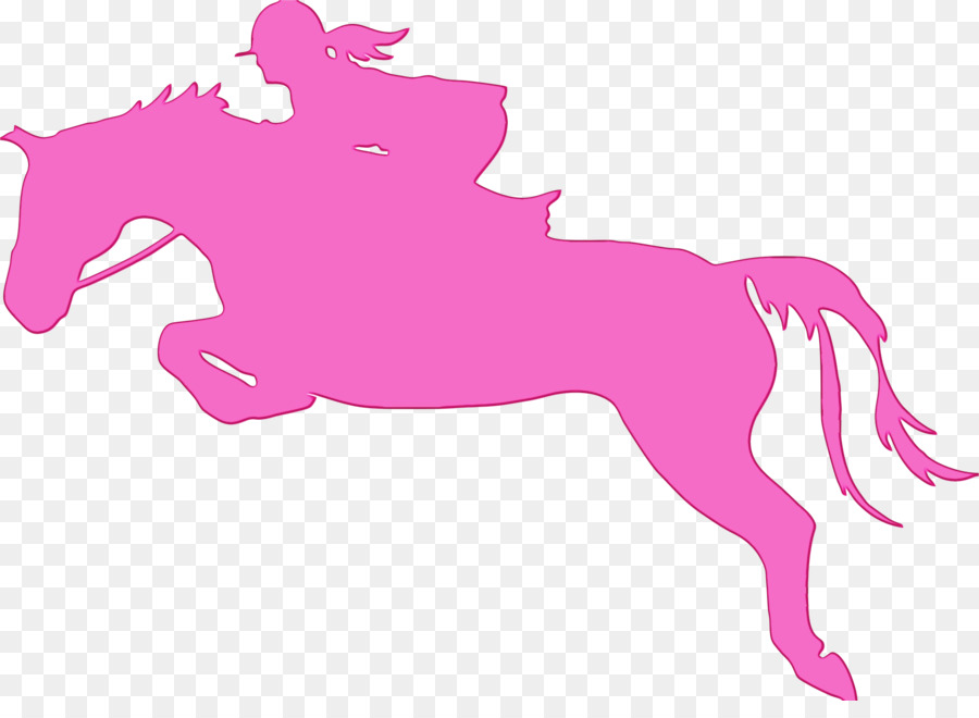 Cavalo，Cor De Rosa PNG