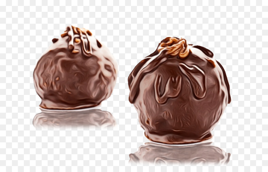 Chocolate，Trufa De Chocolate PNG