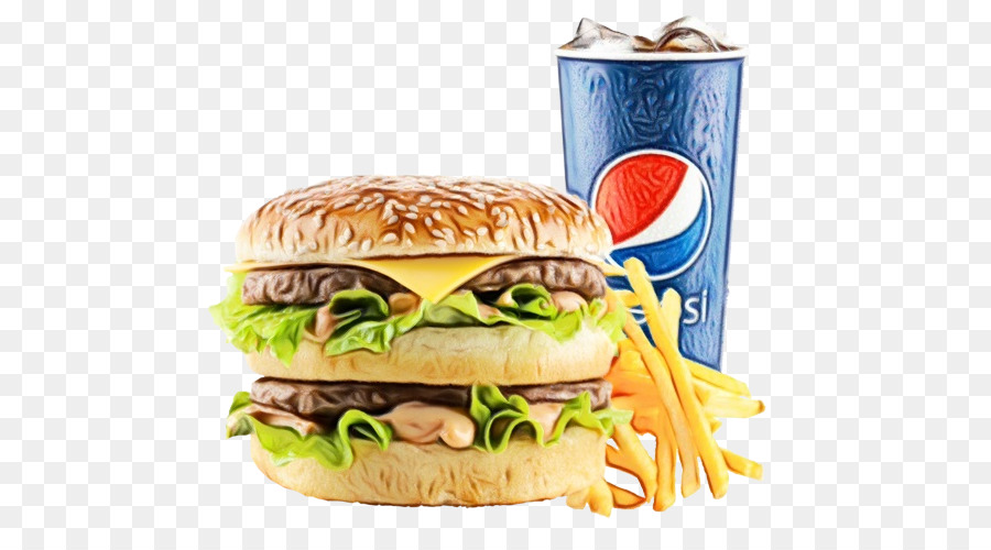 Refeição Fast Food，Hambúrguer PNG