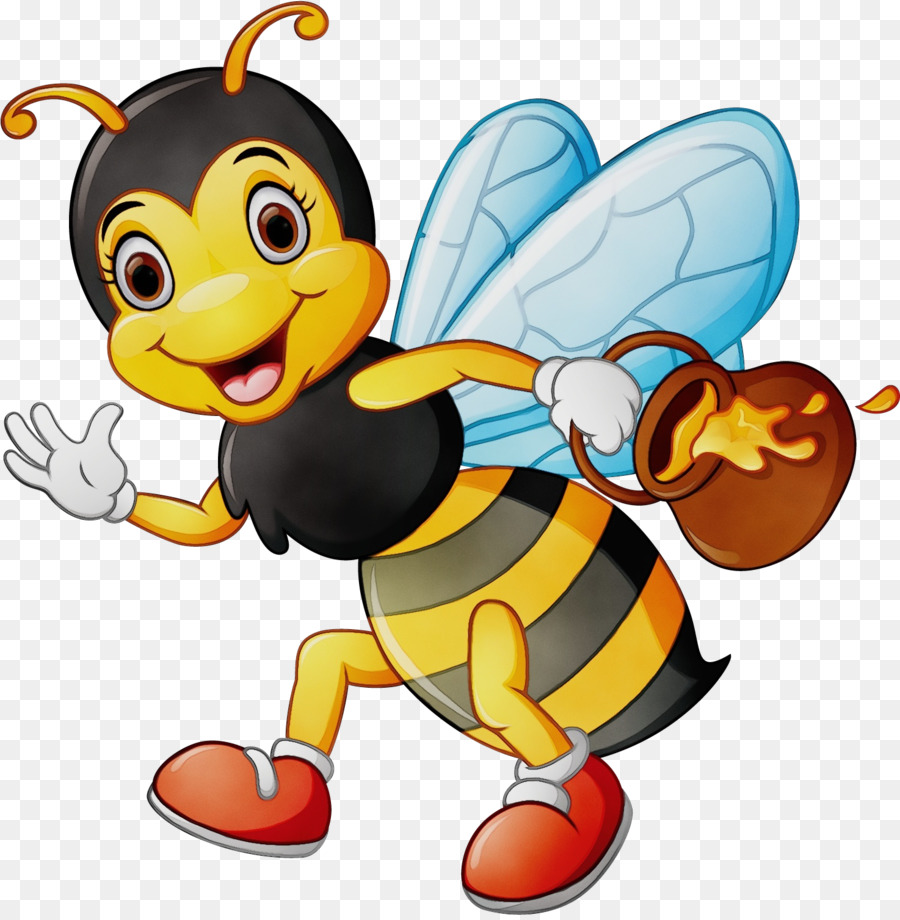 Honeybee，Desenho Animado PNG