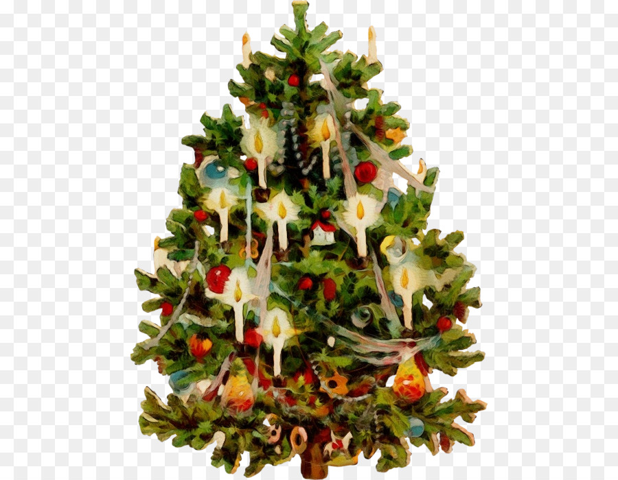 Árvore De Natal，Decorações PNG