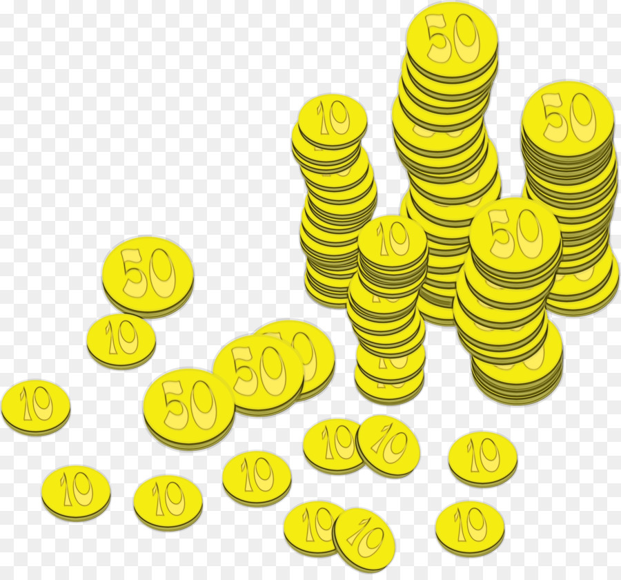 Amarelo，Dinheiro PNG