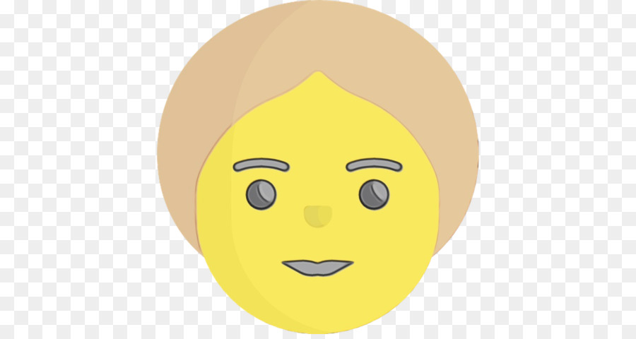 Face，Amarelo PNG