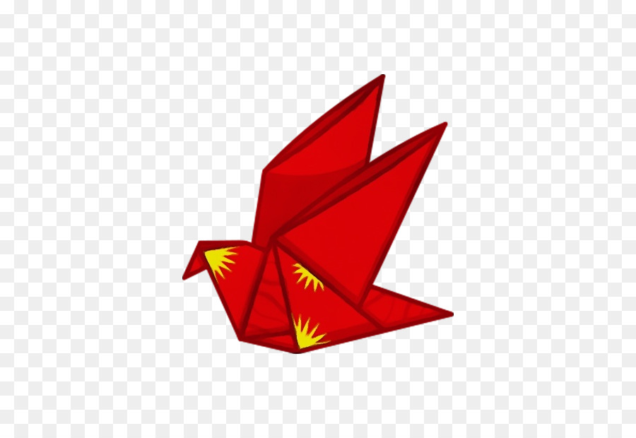 Vermelho，Origami PNG