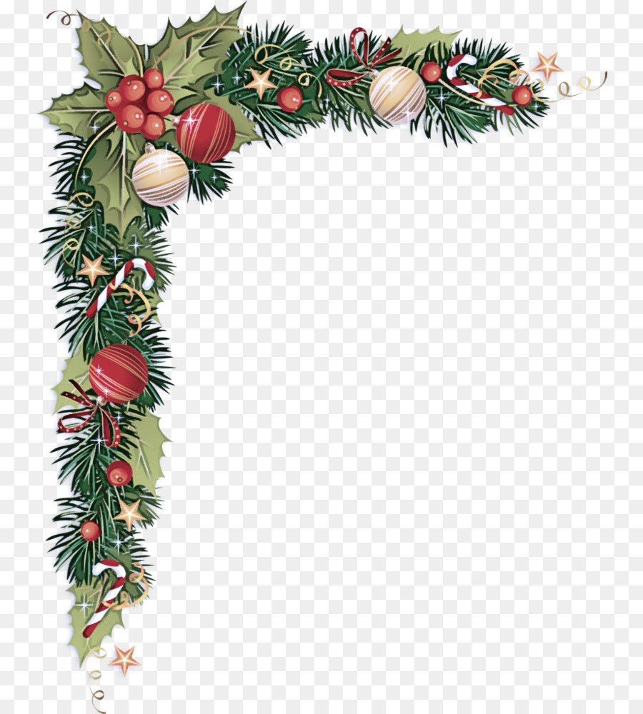 Moldura De Natal，Decorações PNG