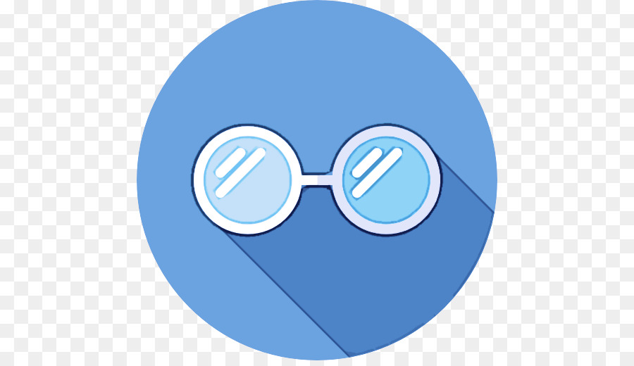óculos，Azul PNG