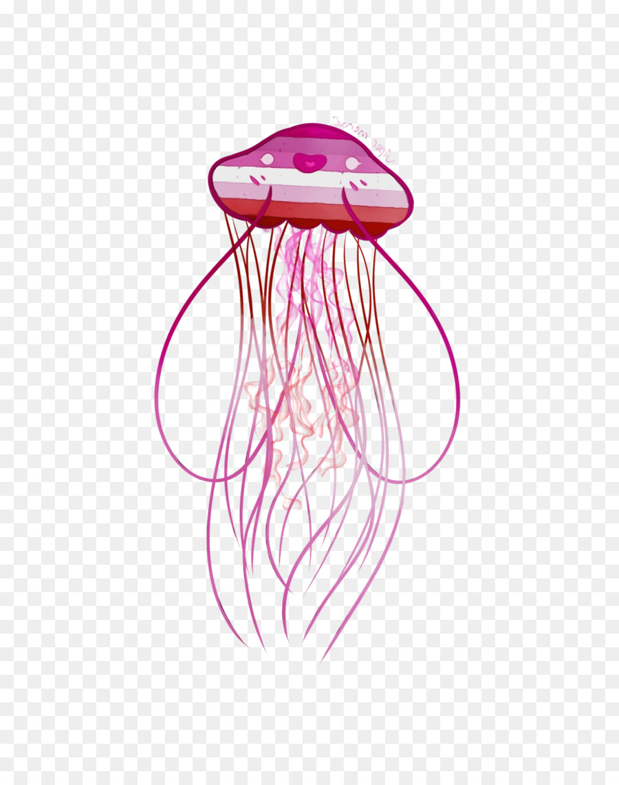 Medusa Rosa，Tentáculos PNG