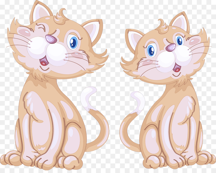 Gatos De Desenho Animado，Bonitinho PNG