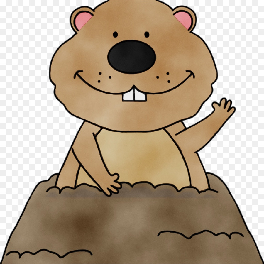 Marmota，Desenho Animado PNG