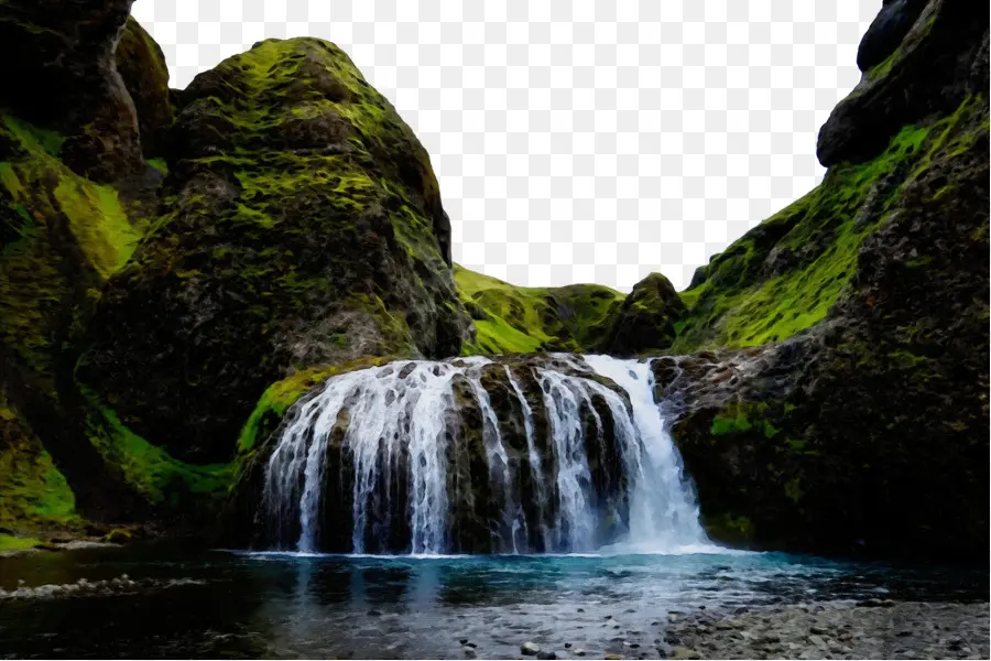 Cachoeira，Recursos Hídricos PNG