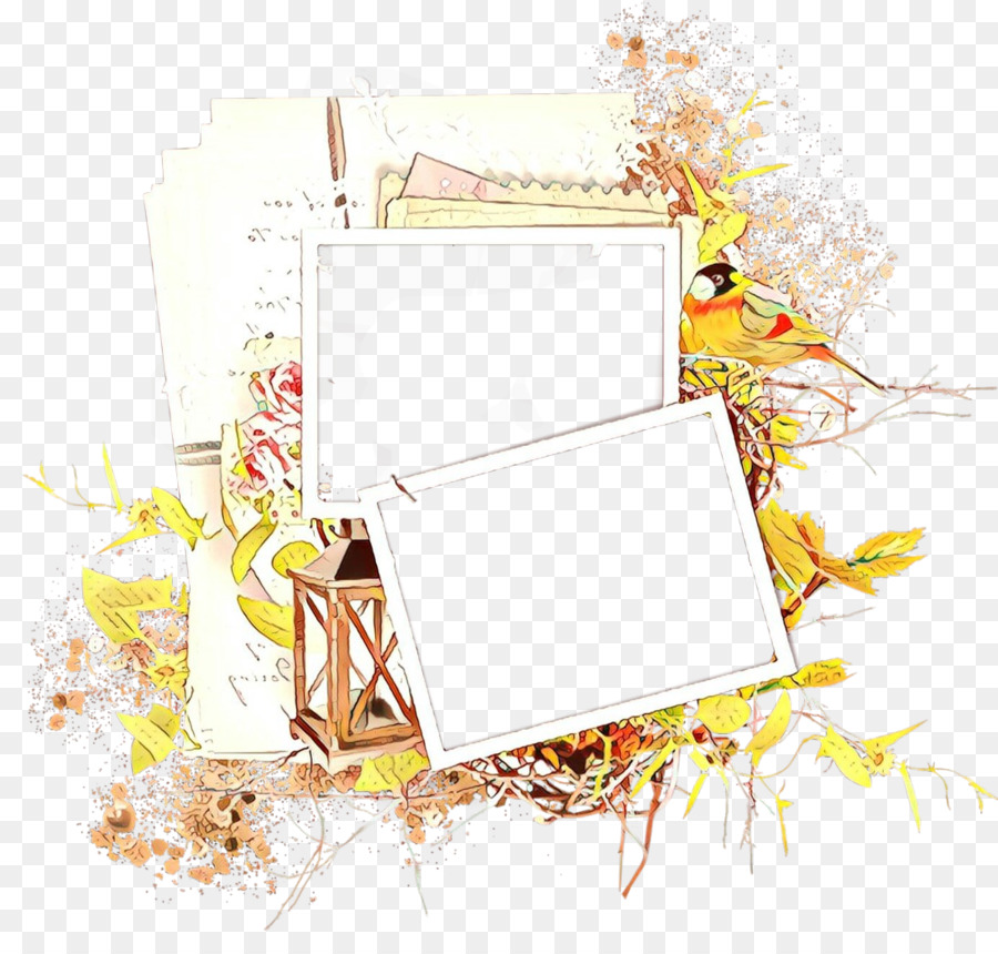 Amarelo，Quadro De Imagem PNG