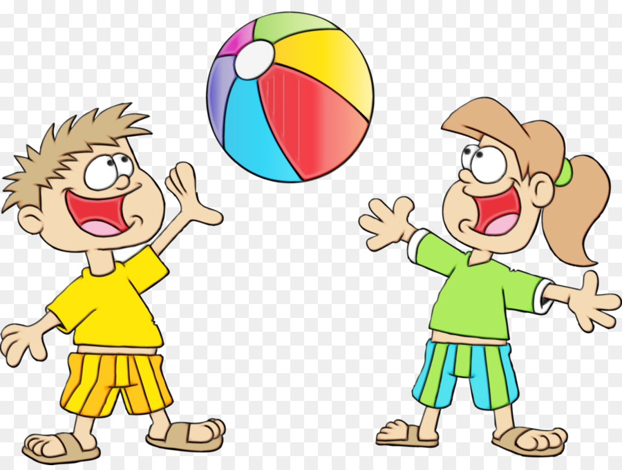 Cartoon，Brincando Com As Crianças PNG