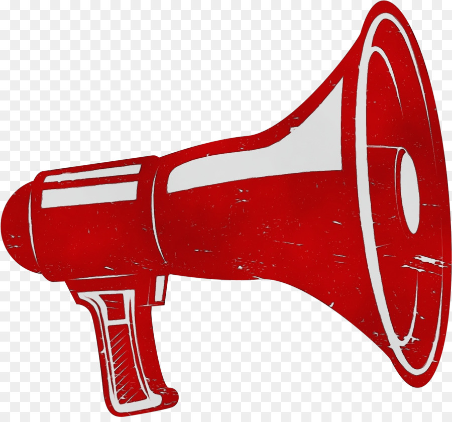 Megafone Vermelho，Anúncio PNG