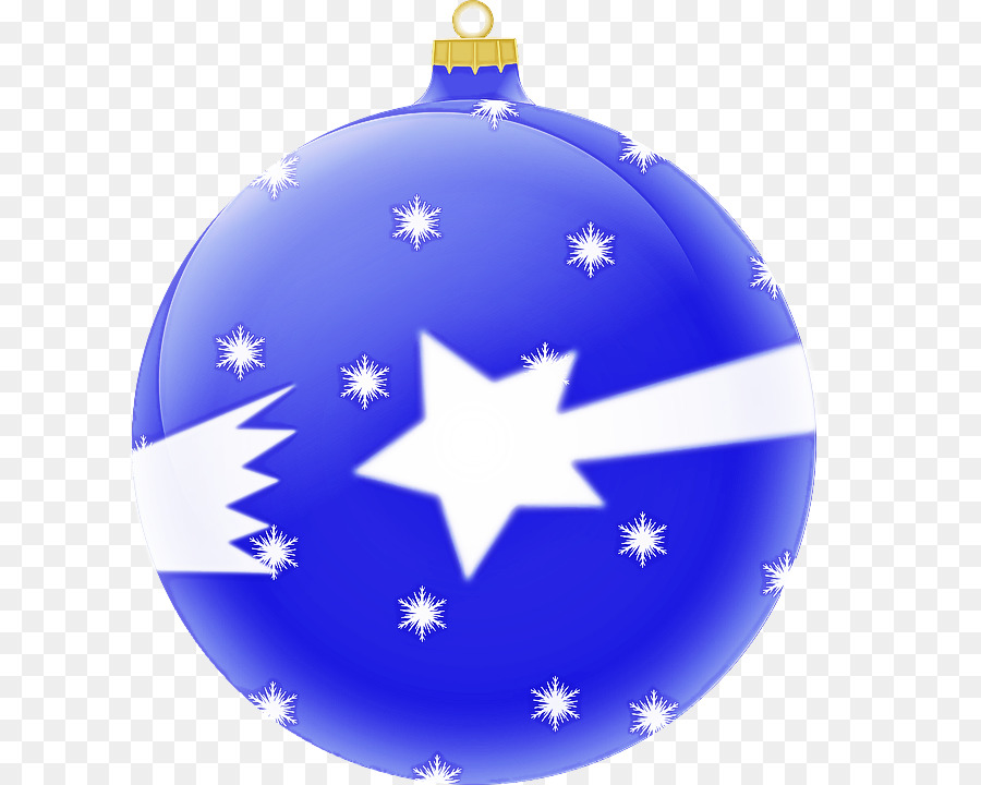 Enfeite De Natal，Azul PNG