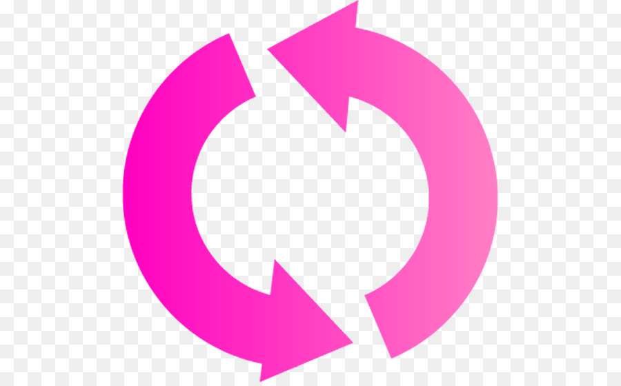 Setas Circulares Rosa，Ciclo PNG