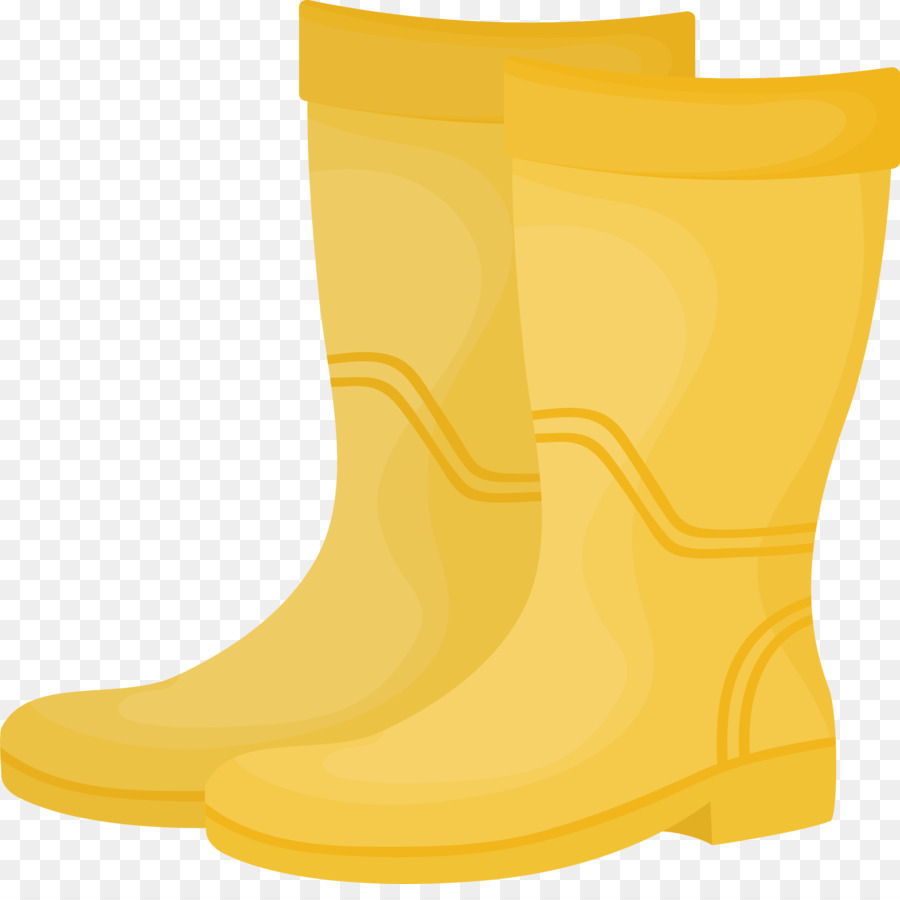 Botas Amarelas，Chuva PNG