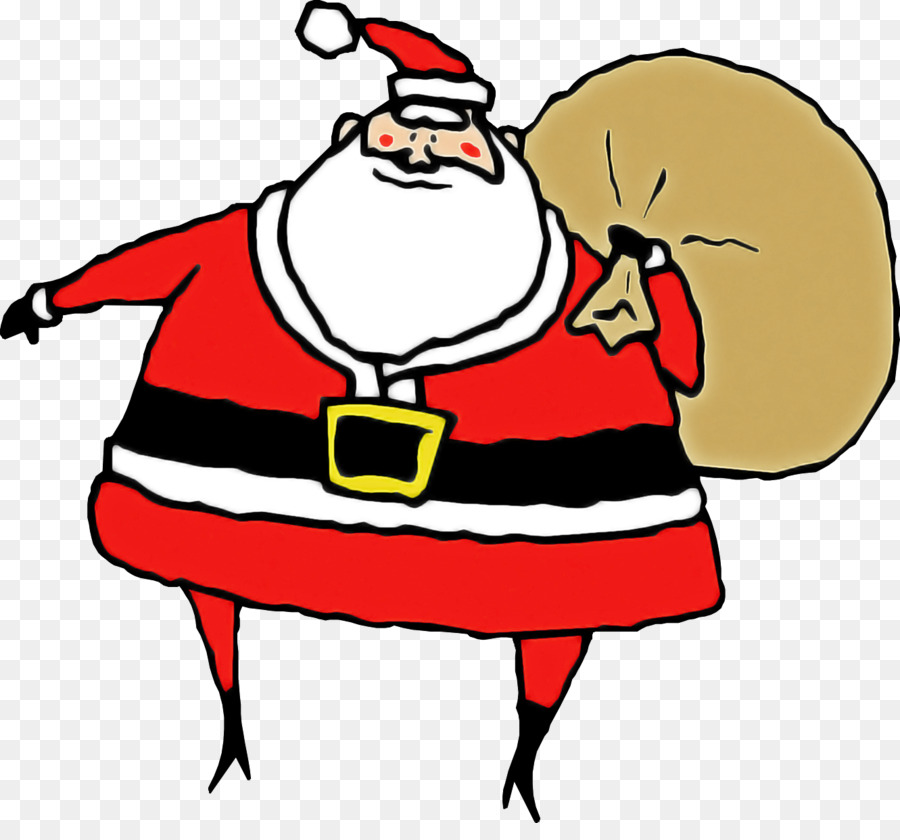 Papai Noel，Desenho Animado PNG