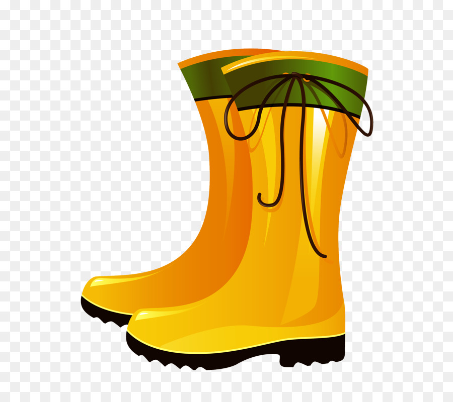 Botas Amarelas，Chuva PNG