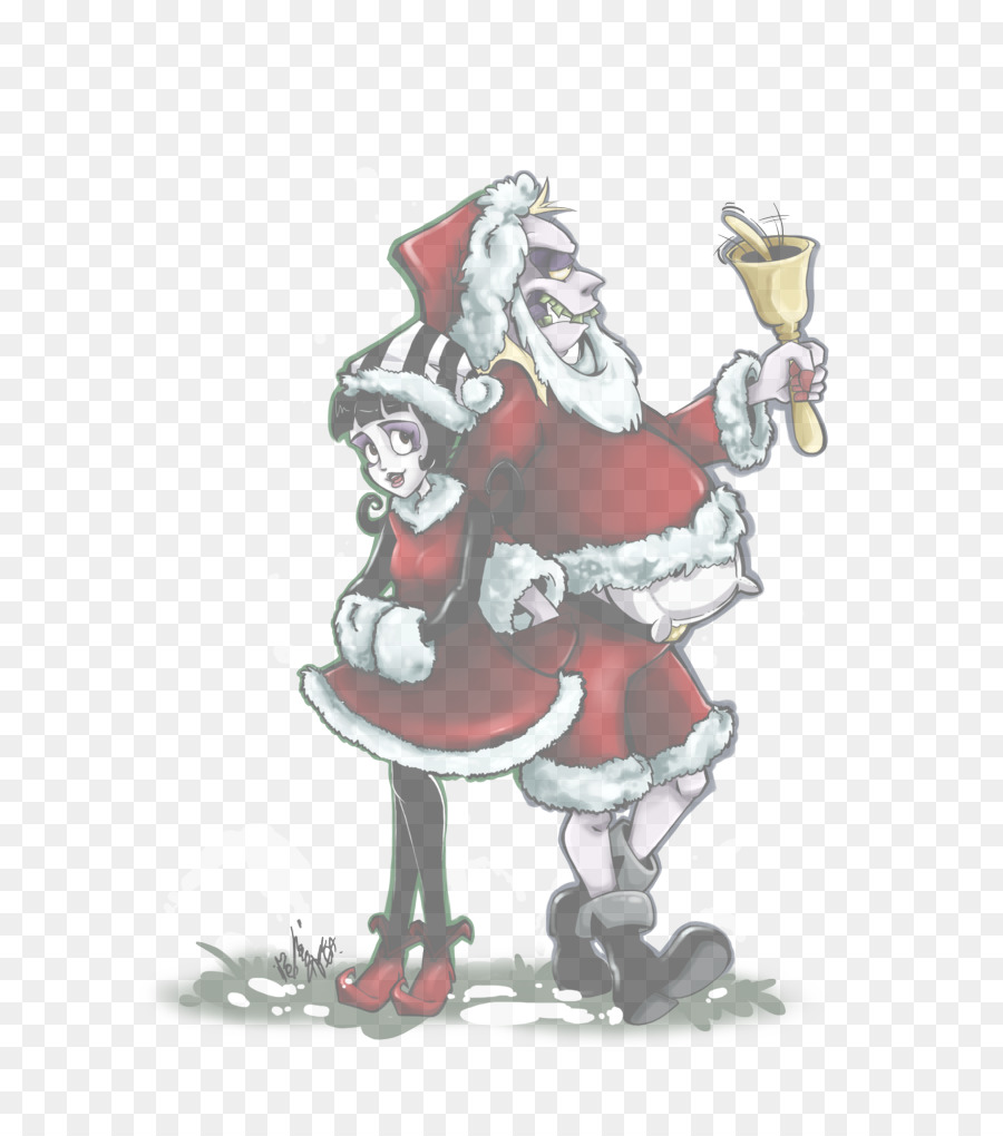 Papai Noel，Desenho Animado PNG