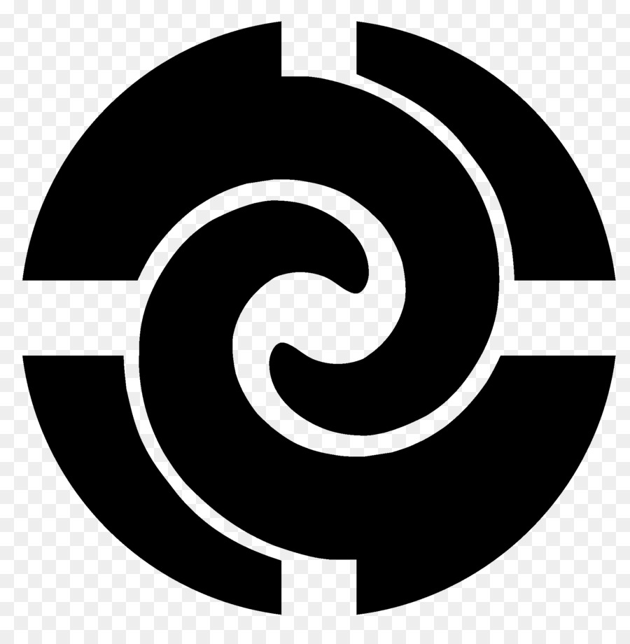 Espiral，Preto PNG