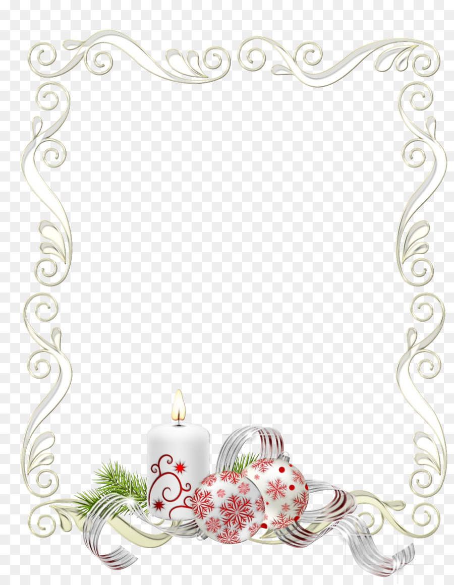 Moldura De Natal，Decoração PNG