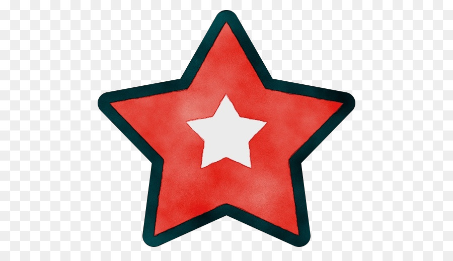 Estrela Vermelha，Cinco Pontas PNG